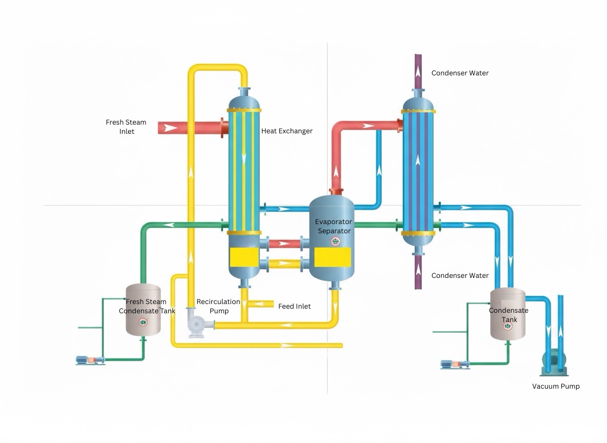 Falling Film Evaporator